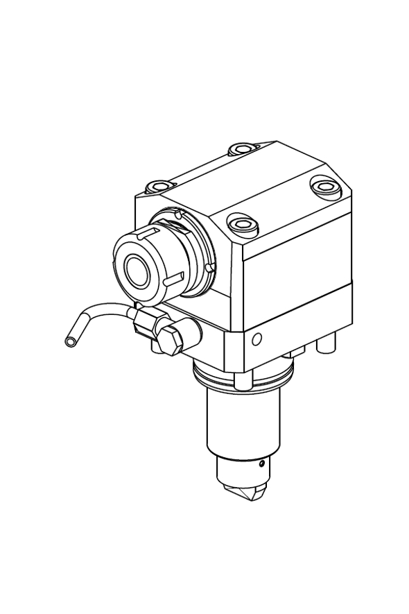 AXIAL DRIVEN TOOL FOR INTERNAL POLYGON CUTTING H=60 mm
