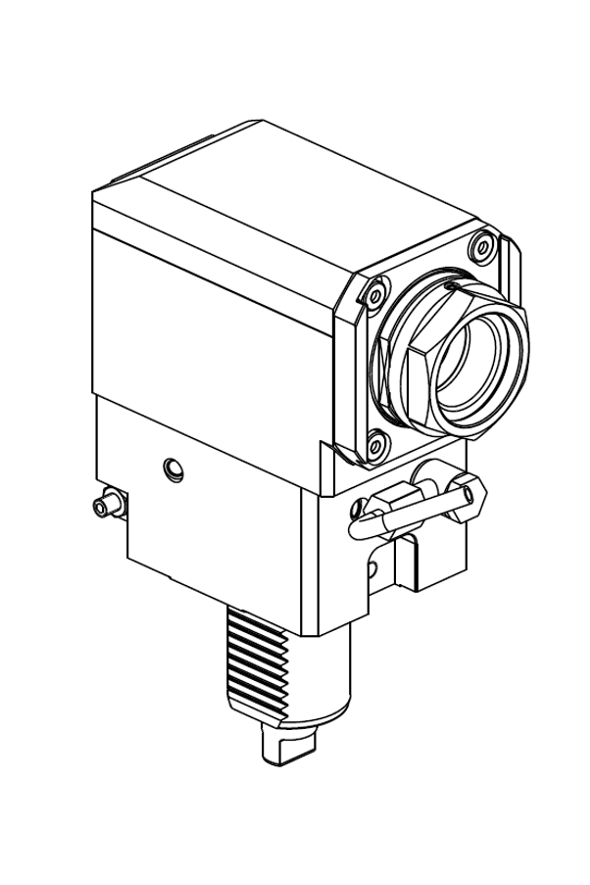 RADIAL MTSK DRIVEN TOOL VDI 40 DIN 1809 H=100 mm