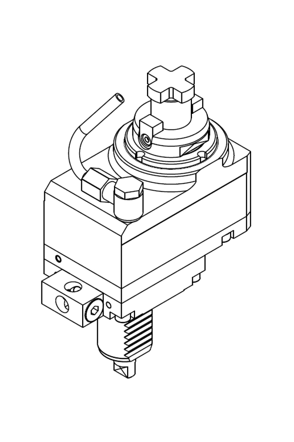 AXIAL DRIVEN TOOL VDI 30 DIN 1809 OFFSET 36 mm
