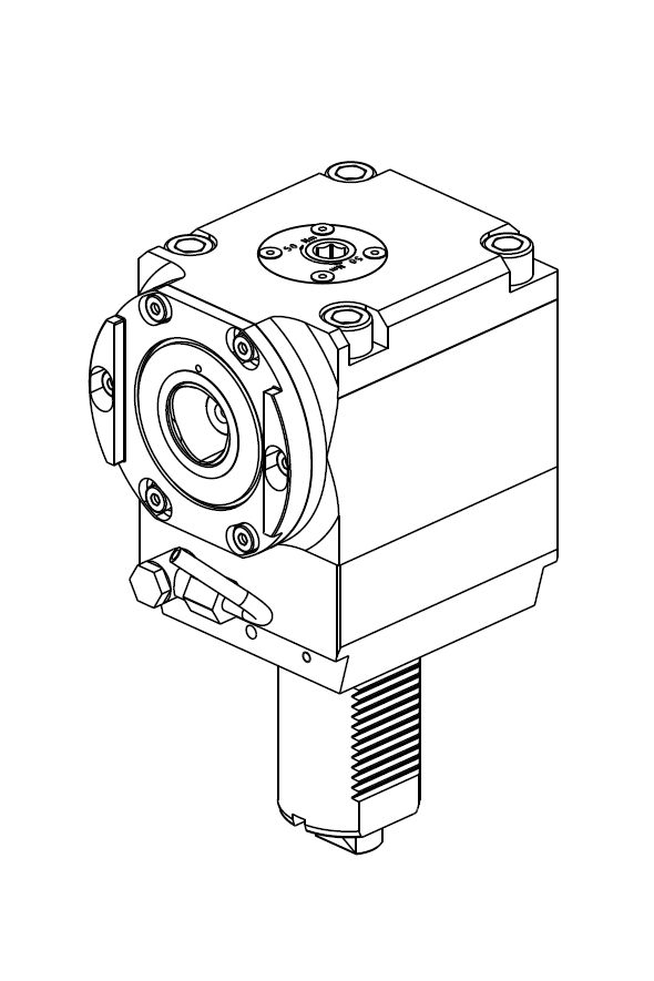 RADIAL DRIVEN TOOL VDI50 MT CAPTO