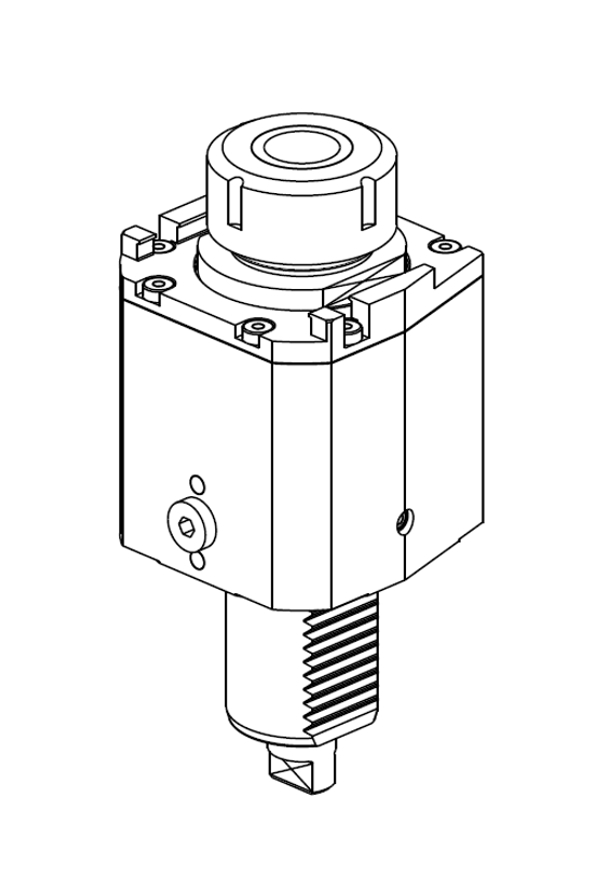 AXIAL DRIVEN TOOL VDI 40 DIN 1809