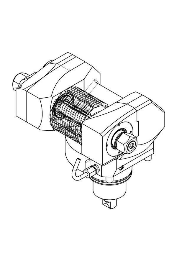 DRIVEN GEAR HOBBER REINFORCED