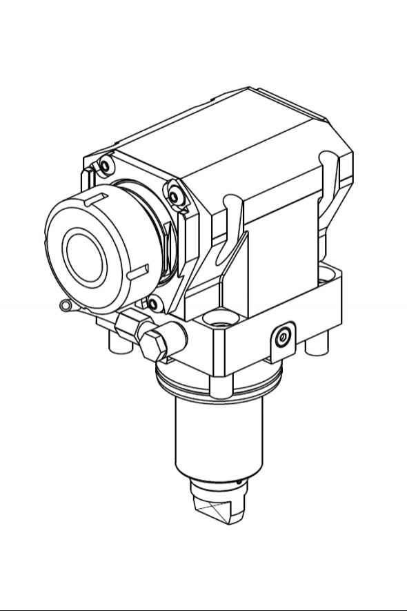 AXIAL DRIVEN TOOL H=72 mm