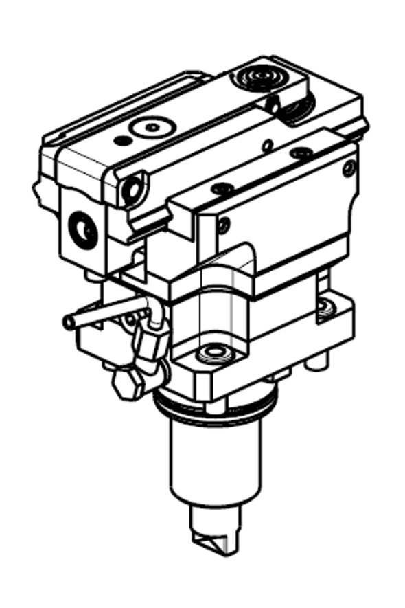 SLOTTING DRIVEN TOOL 25mm STROKE H=85mm