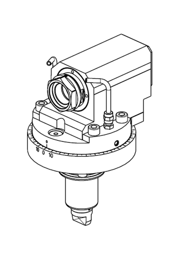 AXIAL MTSK DRIVEN TOOL FOR POWER SKIVING H=100mm