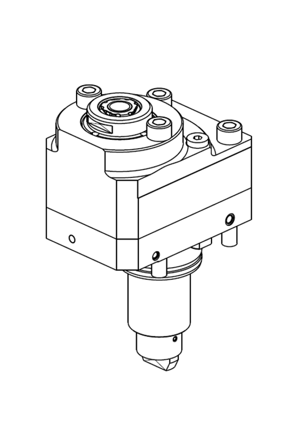 RADIAL DRIVEN TOOL Z-OFFSET 36 mm