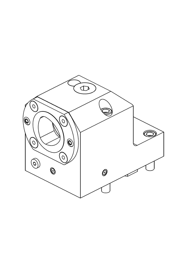 AXIAL SINGLE-WERKZEUGHALTER MT CAPTO