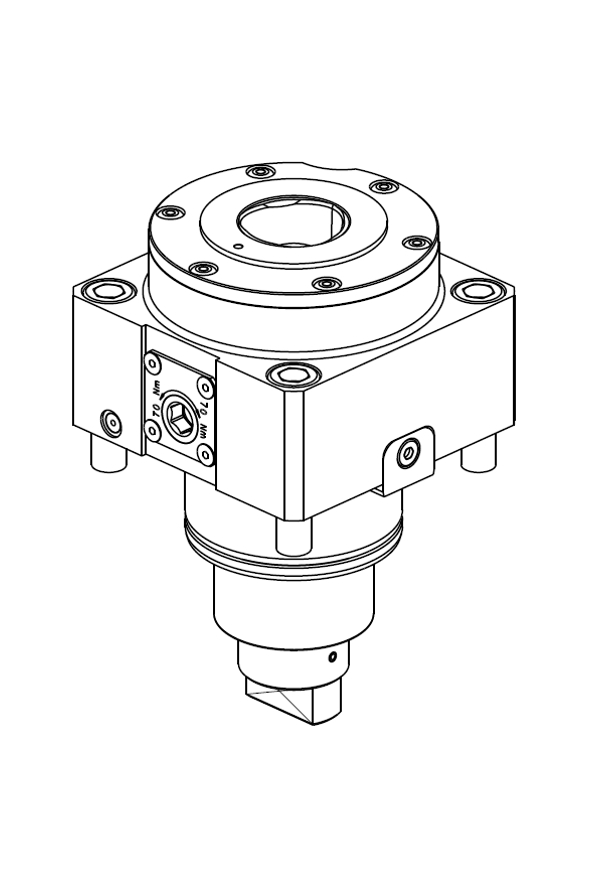 RADIAL DRIVEN TOOL MT CAPTO