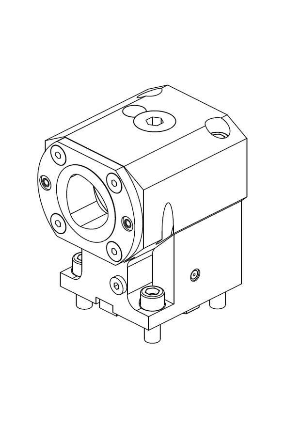 AXIAL SINGLE-WERKZEUGHALTER MT CAPTO