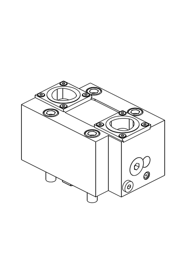 PORTAUTENSILE RADIALE DOPPIO MT CAPTO