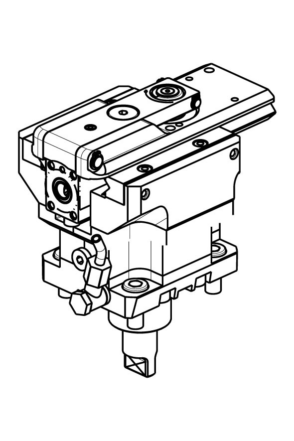 SLOTTING DRIVEN TOOL STROKE 50 mm H=85 mm