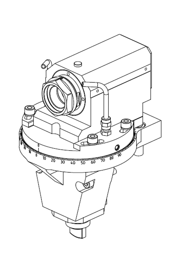 AXIAL MTSK DRIVEN TOOL FOR POWER SKIVING H=92.5mm