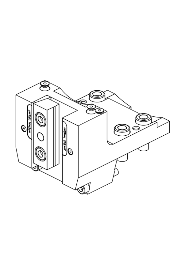 RADIAL SINGLE STATIC TOOL QD=25mm