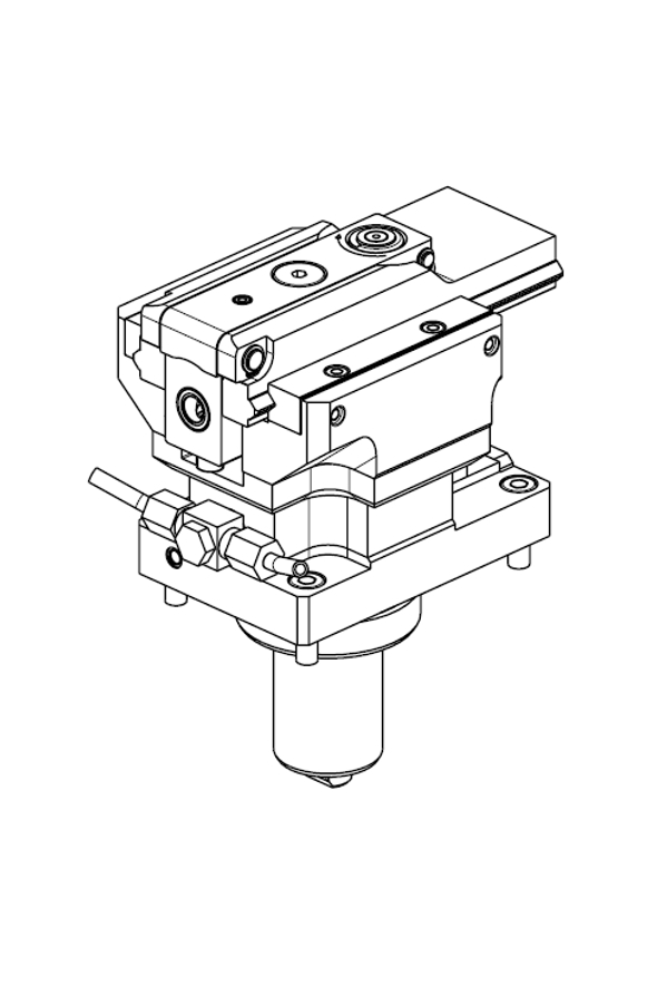 SLOTTING DRIVEN TOOL 50mm STROKE H=87mm