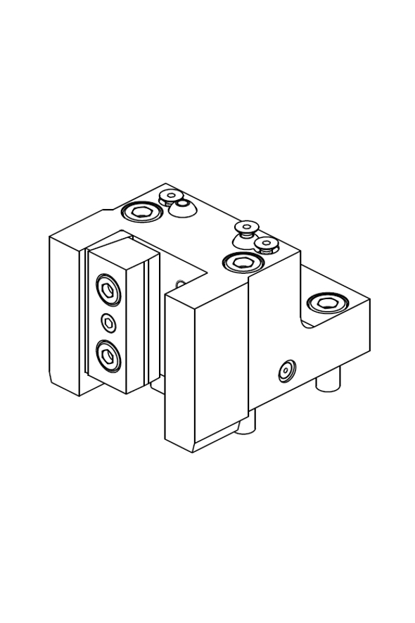 RADIAL SINGLE STATIC TOOL QD=1"
