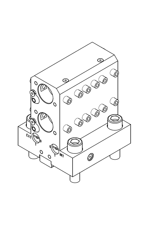 AXIAL BORING BAR HOLDER 2 x Ø1"