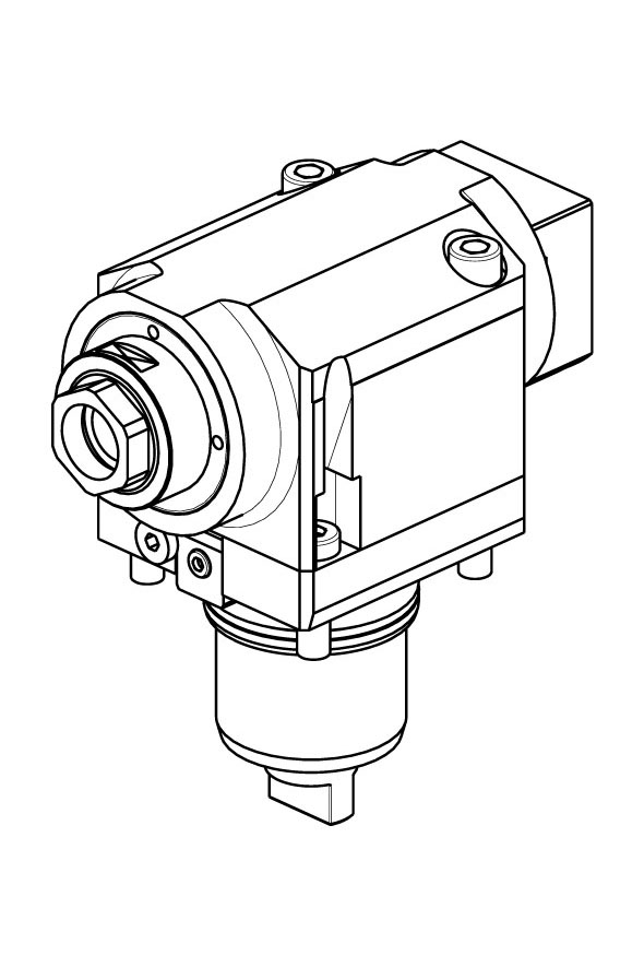 AXIAL DRIVEN TOOL H=65 mm