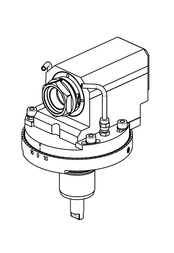 AXIAL MTSK DRIVEN TOOL FOR POWER SKIVING H=85mm