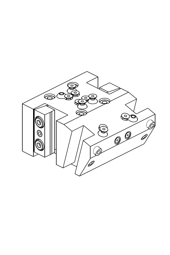 RADIAL MULTIPLE STATIC TOOL QD=20mm
