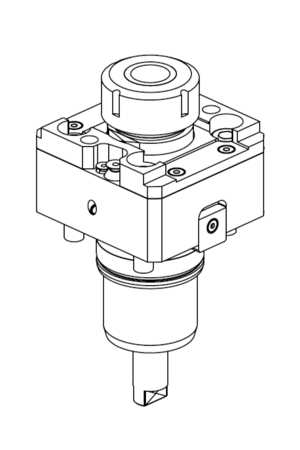 RADIAL DRIVEN TOOL 12000 RPM