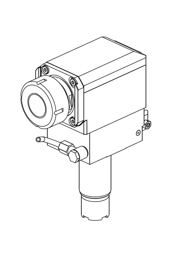 RADIAL DRIVEN TOOL VDI 40 H=90 mm