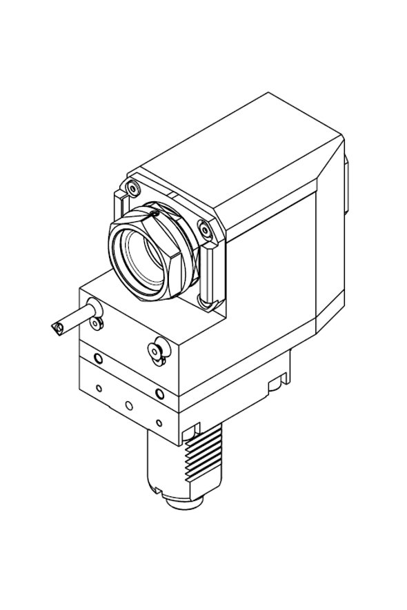 RADIAL MTSK ZURUECKVERSETZT ANGETRIEBENES WERKZEUG VDI 40 DIN 5480 H=100 mm