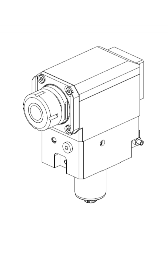 RADIAL DRIVEN TOOL VDI40 DIN5482 H=100mm