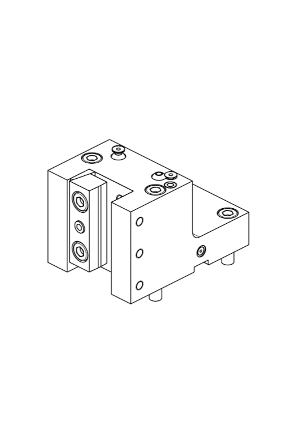 RADIAL SINGLE STATIC TOOL QD=25mm