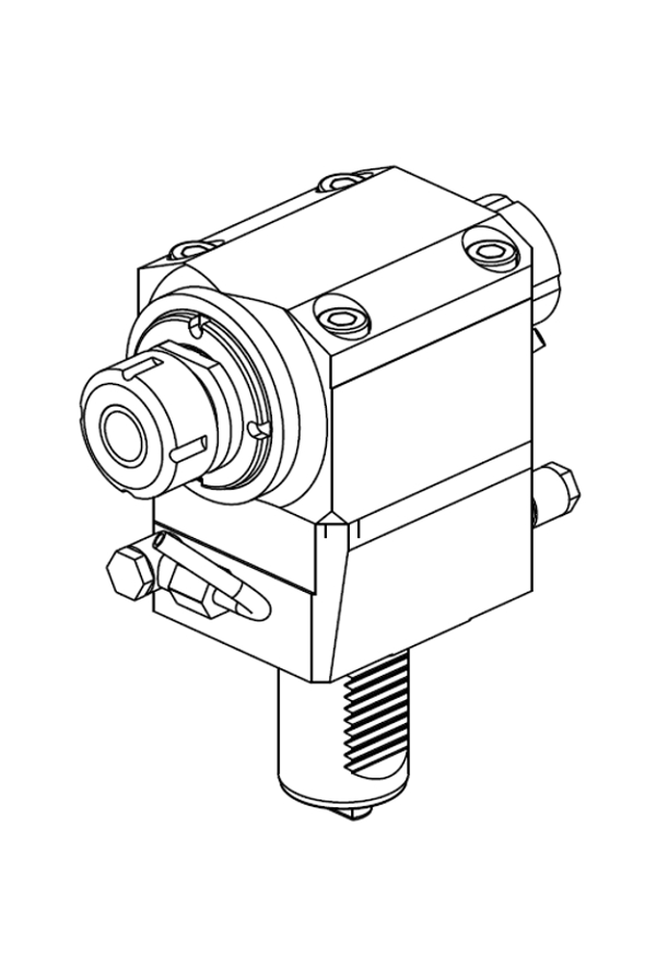 MODULO MOTORIZZATO ASSIALE BISPORGENTE VDI 40